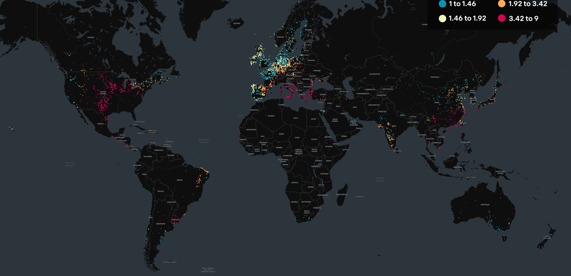 World Lightning Strikes